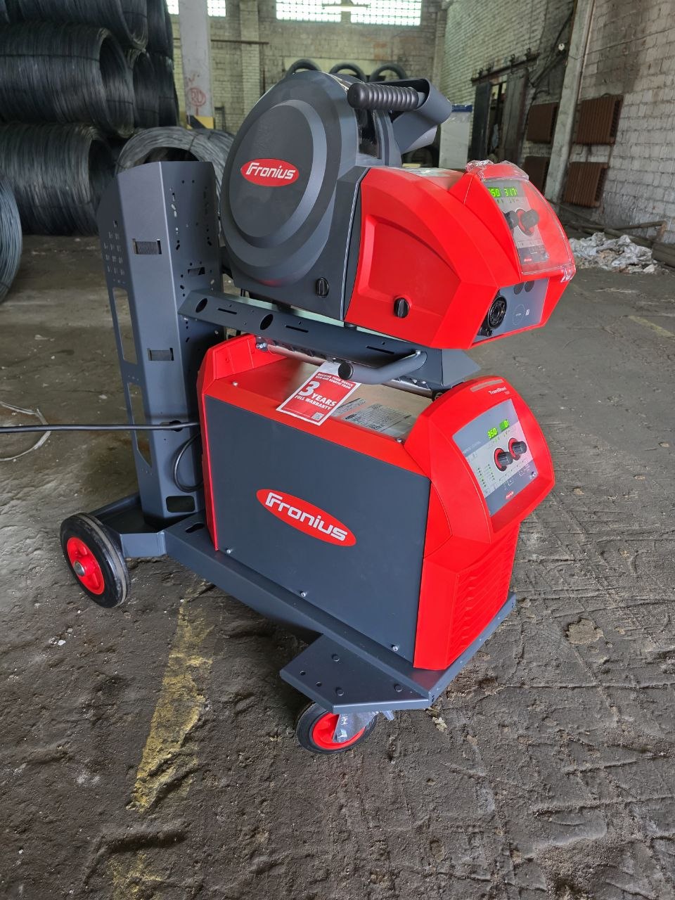Поставка промышленного полуавтомата Fronius TransSteel 3500 Synergic