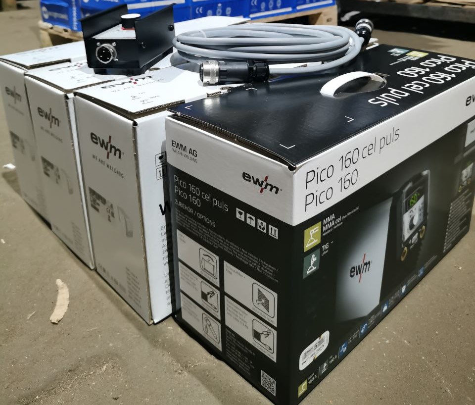 Оснащение бригад по сварке газопроводов сварочными аппаратам EWM серии Pico