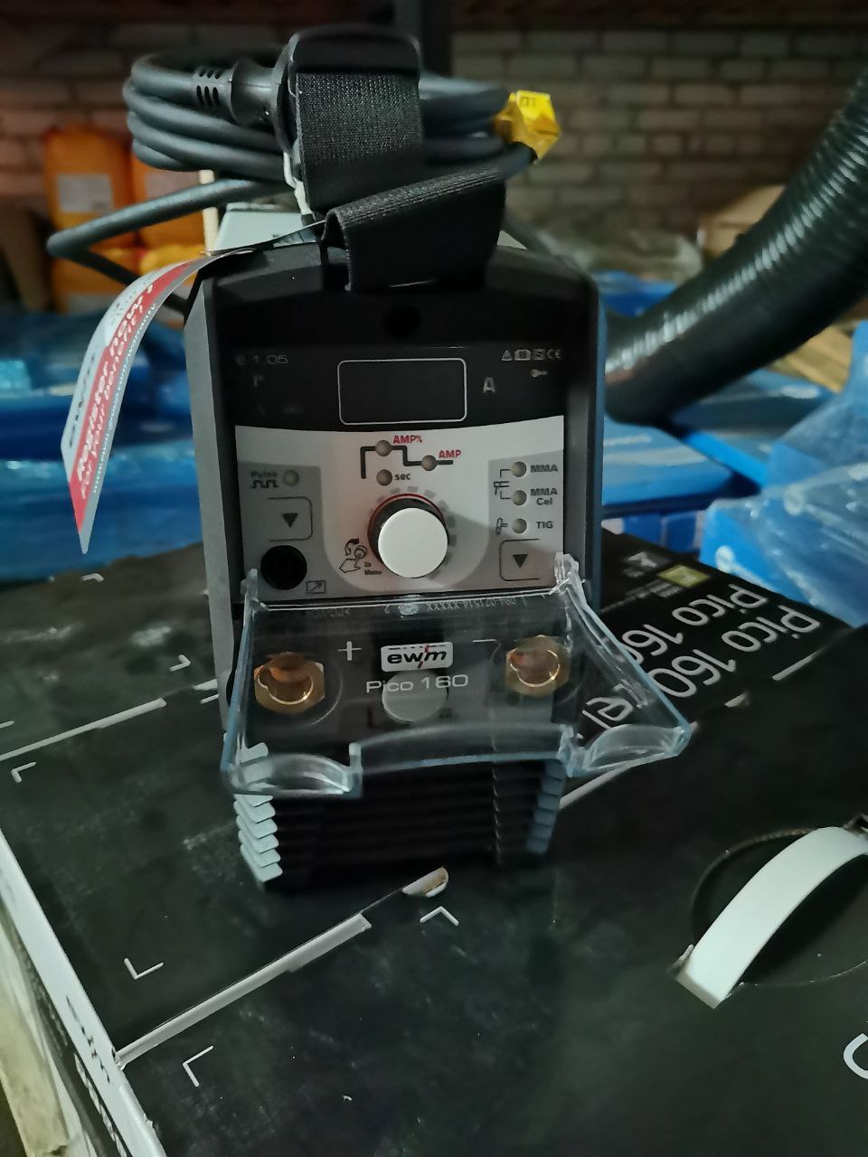 Оснащение ремонтных бригад сварочными аппаратами EWM Pico 160 cel puls VRD