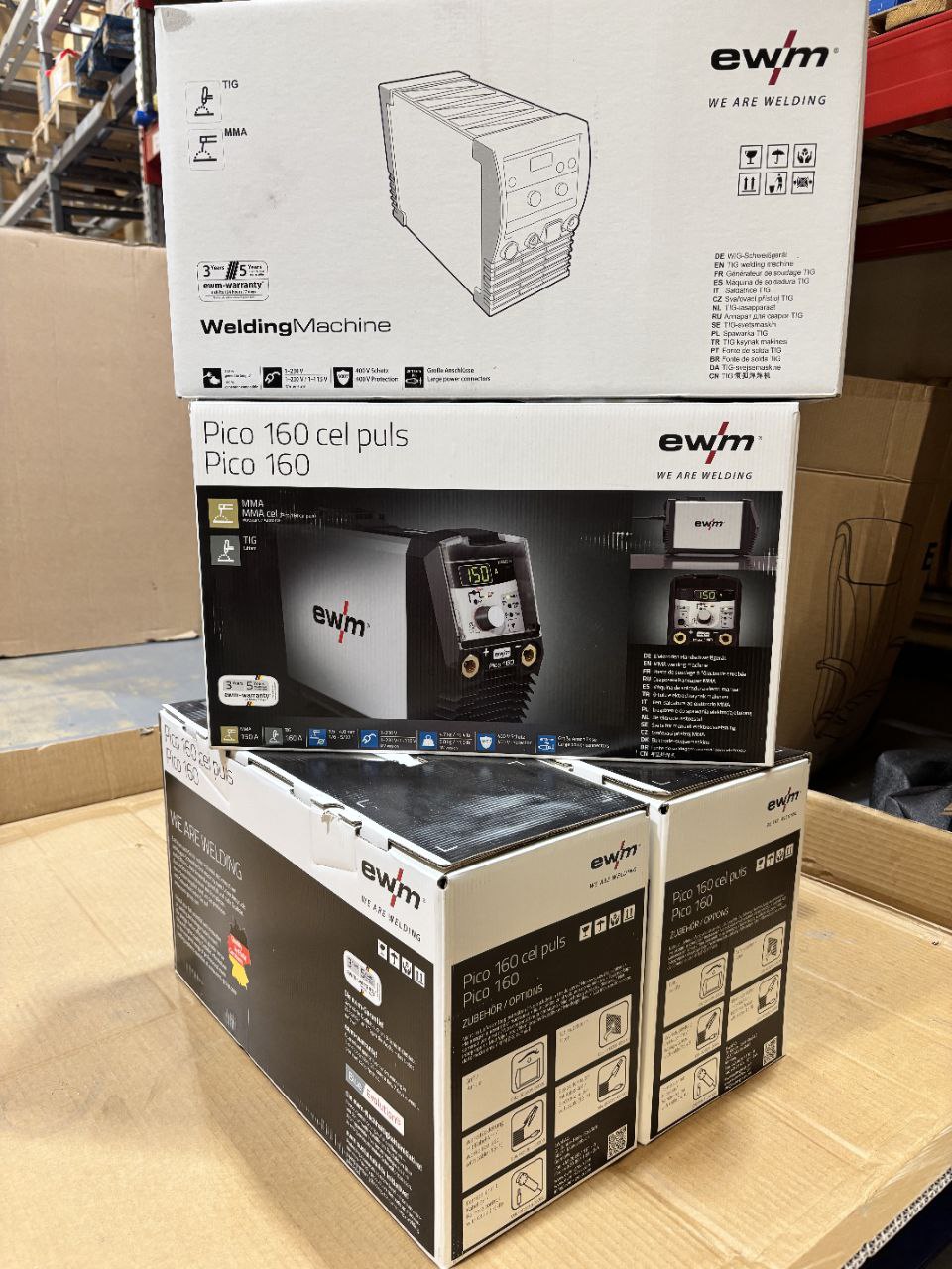 Оснащение предприятия сварочными аппаратами EWM Pico 160 cel Puls и Pico 180 Puls