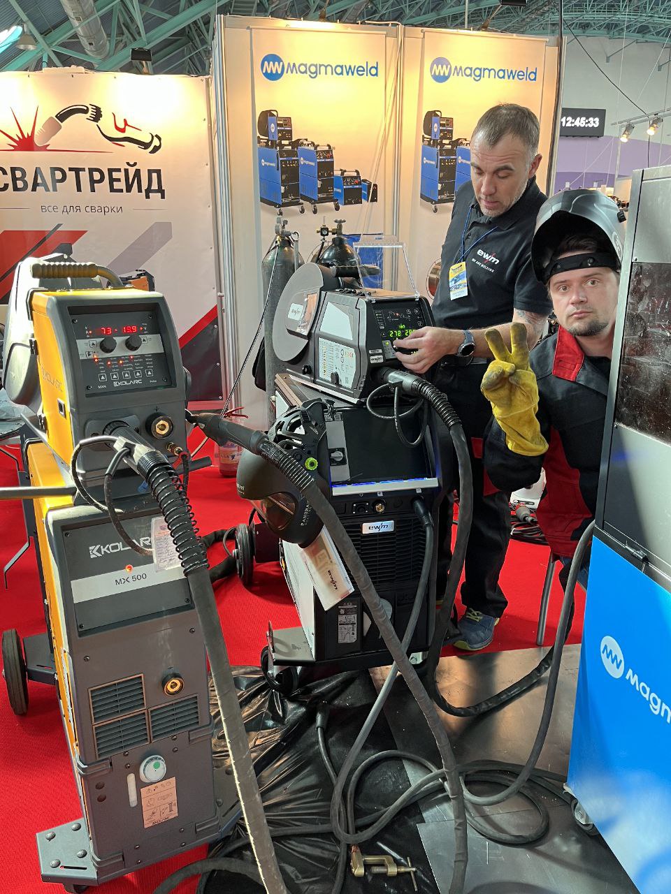 Компания СварТрейд на выставке "Профсварка 2023"