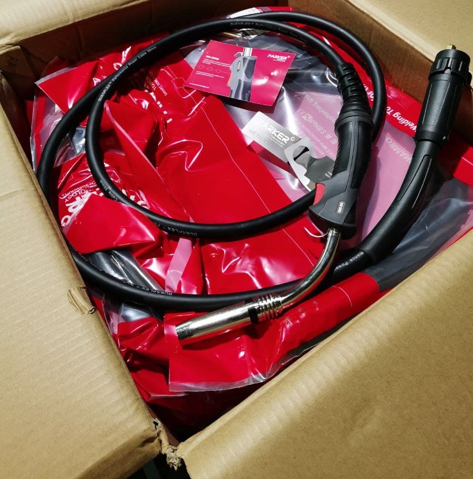 Поставка сварочных горелок Parker LW355 и комплекта расходных запасных частей к ним