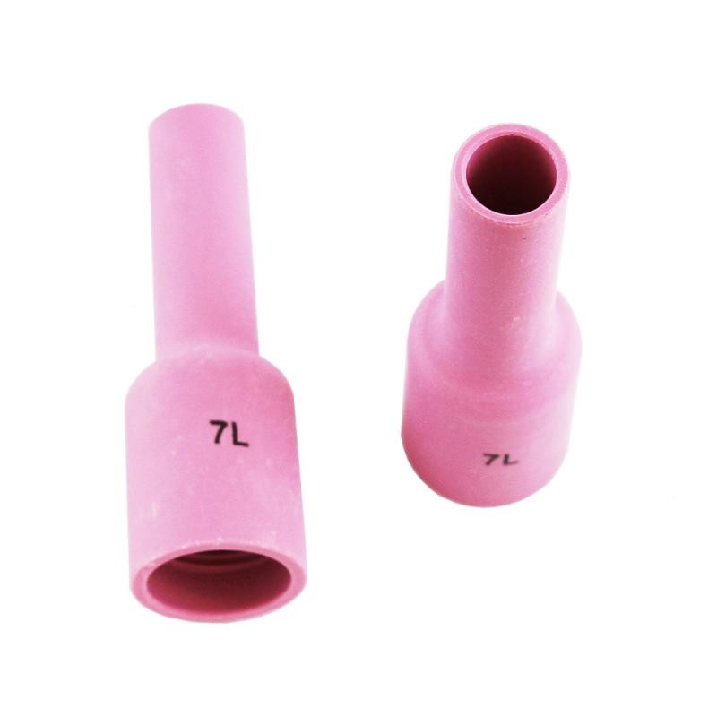 Сопло Parker керамическое удлинённое для газовой линзы №7L 11,0x76,0 мм (TIG)
