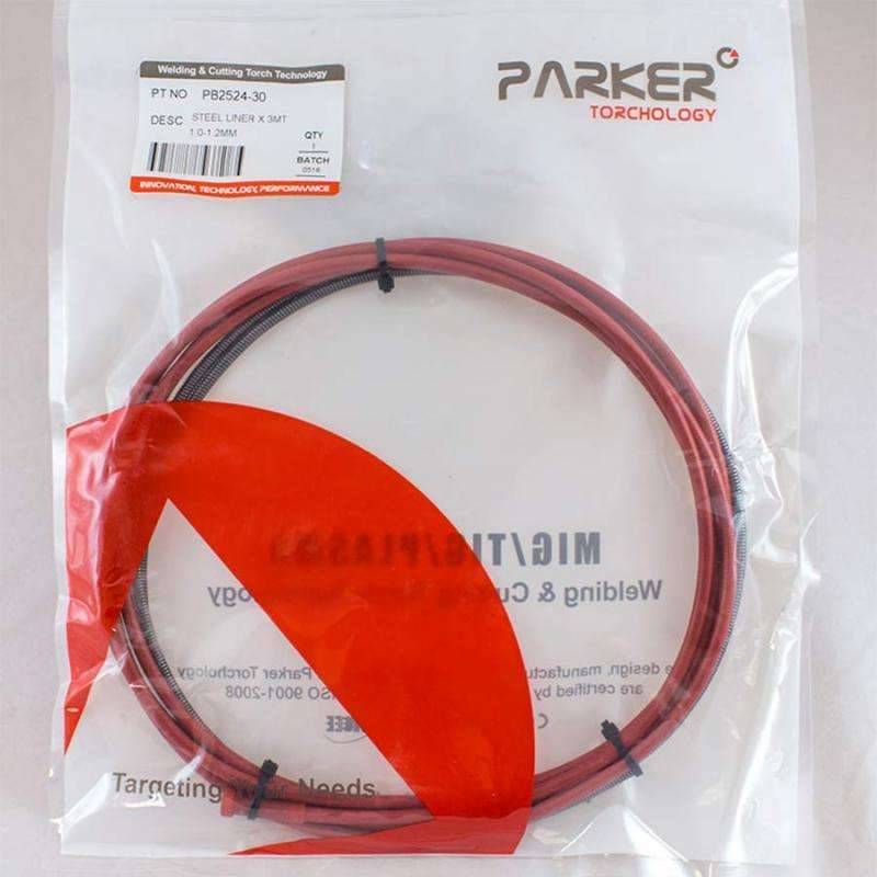 Направляющая спираль Parker PB2524 красная с литым ниппелем