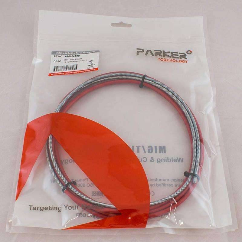 Направляющая спираль Parker PB2524B красная с металлическим ниппелем