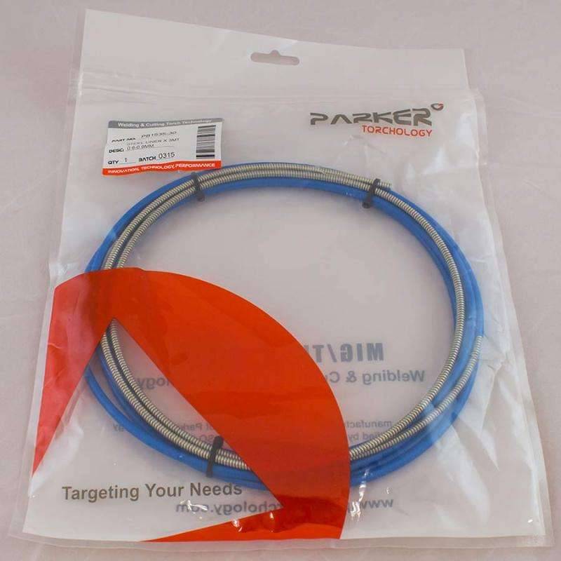 Направляющая спираль Parker PB1535 синяя с литым ниппелем