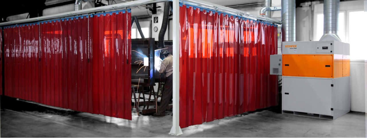 Сварочные экраны и занавески 